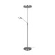 Trio-426510207 - Franklin - Matt Nickel Mother & Child CCT Floor Lamp