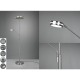 Trio-426510207 - Franklin - Matt Nickel Mother & Child CCT Floor Lamp