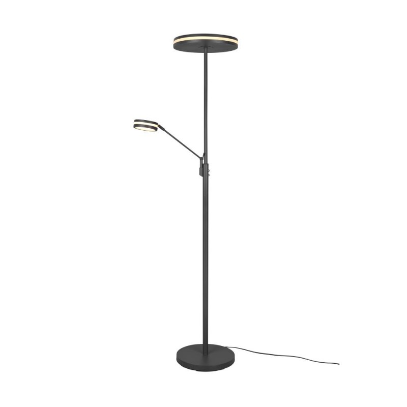 Trio-426510242 - Franklin - Anthracite Mother & Child CCT Floor Lamp