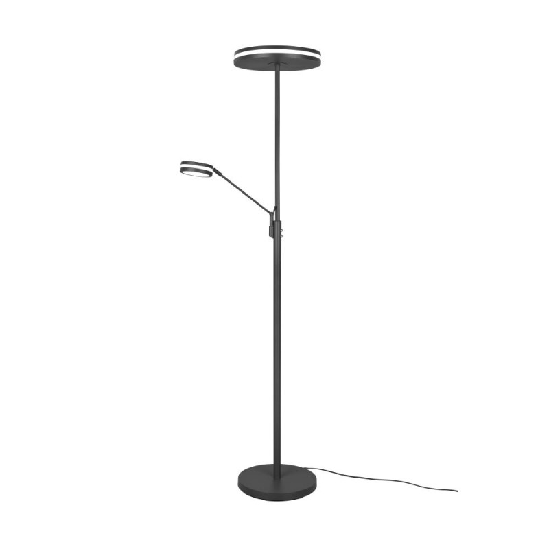 Trio-426510242 - Franklin - Anthracite Mother & Child CCT Floor Lamp