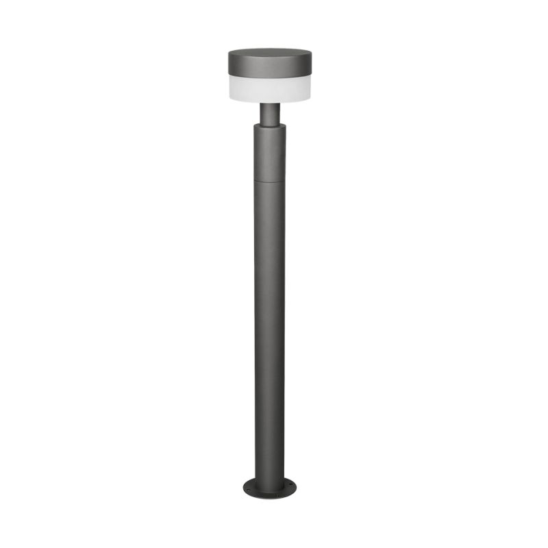 - Mackenzie - Anthracite Post with White Diffuser Trio-430561142 - Mackenzie - Anthracite Post with White Diffuser