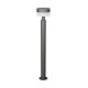 - Mackenzie - Anthracite Post with White Diffuser Trio-430561142 - Mackenzie - Anthracite Post with White Diffuser