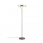 Dios - Matt Nickel CCT Floor Lamp with White Diffuser