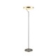 Trio-431410107 - Dios - Matt Nickel CCT Floor Lamp with White Diffuser