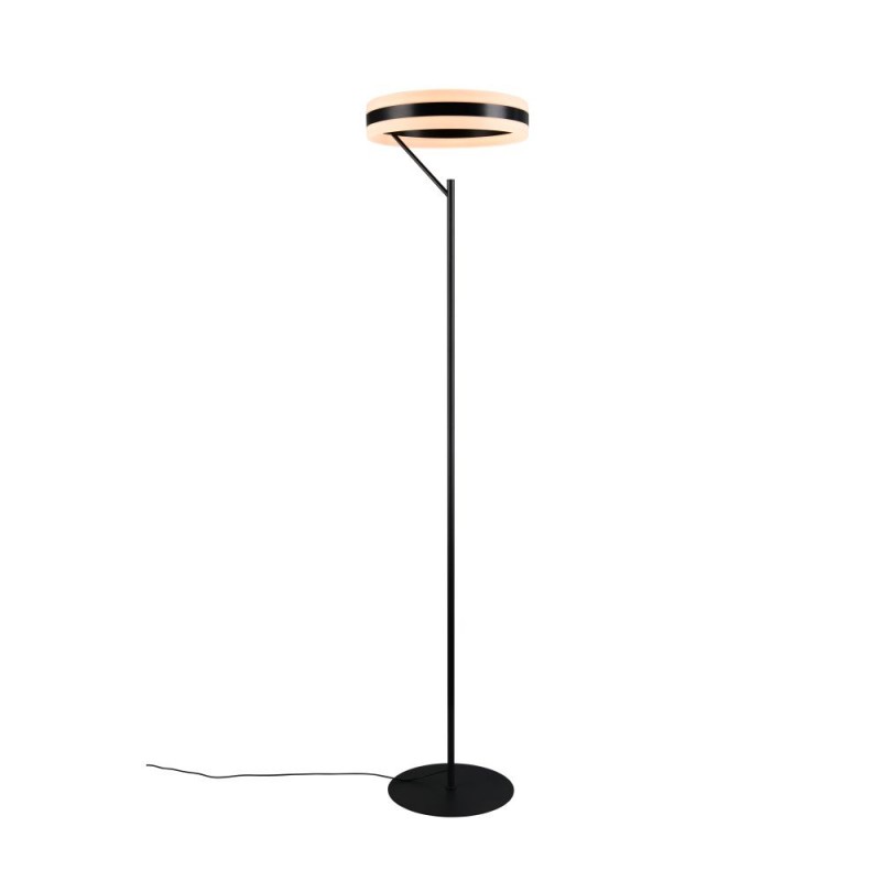 Trio-431410132 - Dios - Matt Black CCT Floor Lamp with White Diffuser