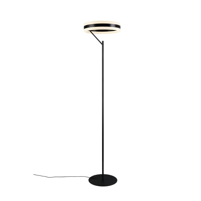 Trio-431410132 - Dios - Matt Black CCT Floor Lamp with White Diffuser