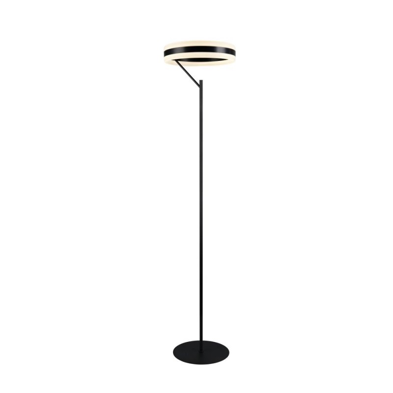 Trio-431410132 - Dios - Matt Black CCT Floor Lamp with White Diffuser