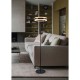 Trio-431410132 - Dios - Matt Black CCT Floor Lamp with White Diffuser