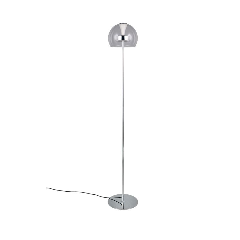 - Flynt - Chrome CCT Floor Lamp with Clear Glass Trio-431610106 - Flynt - Chrome CCT Floor Lamp with Clear Glass