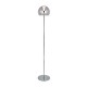 - Flynt - Chrome CCT Floor Lamp with Clear Glass Trio-431610106 - Flynt - Chrome CCT Floor Lamp with Clear Glass