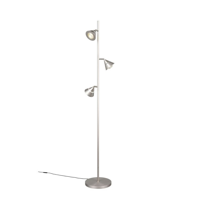 Trio-437010307 - Romeo - Matt Nickel CCT Floor Lamp