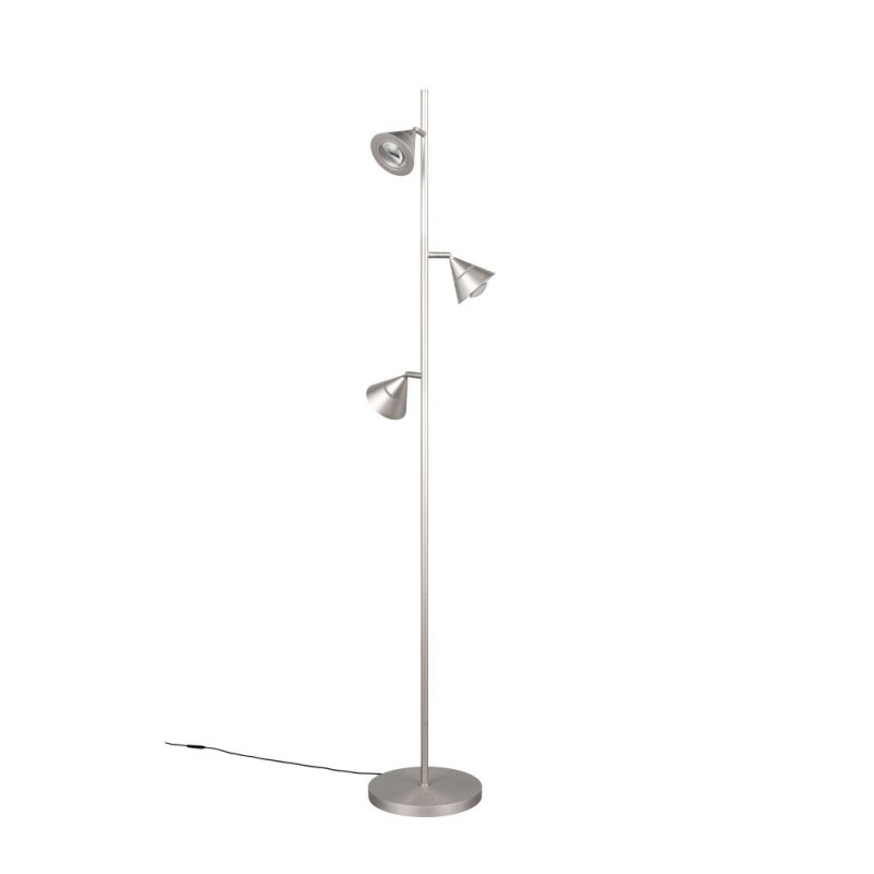 Trio-437010307 - Romeo - Matt Nickel CCT Floor Lamp
