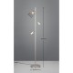 Trio-437010307 - Romeo - Matt Nickel CCT Floor Lamp