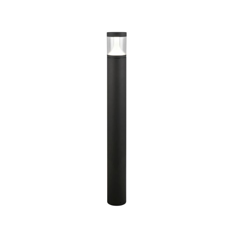 Trio-438560142 - Tagus - Anthracite CCT Bollard with Clear Diffuser IP65