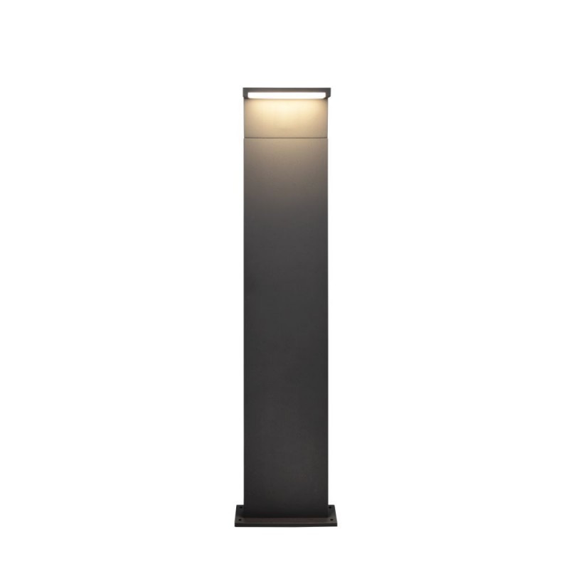Trio-438660142 - Ravi - Anthracite CCT Post with White Diffuser IP65