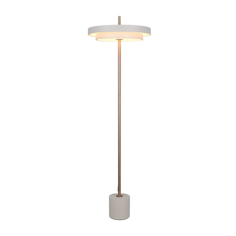 Trio-440210176 - Keaton - Warm Grey CCT Floor Lamp