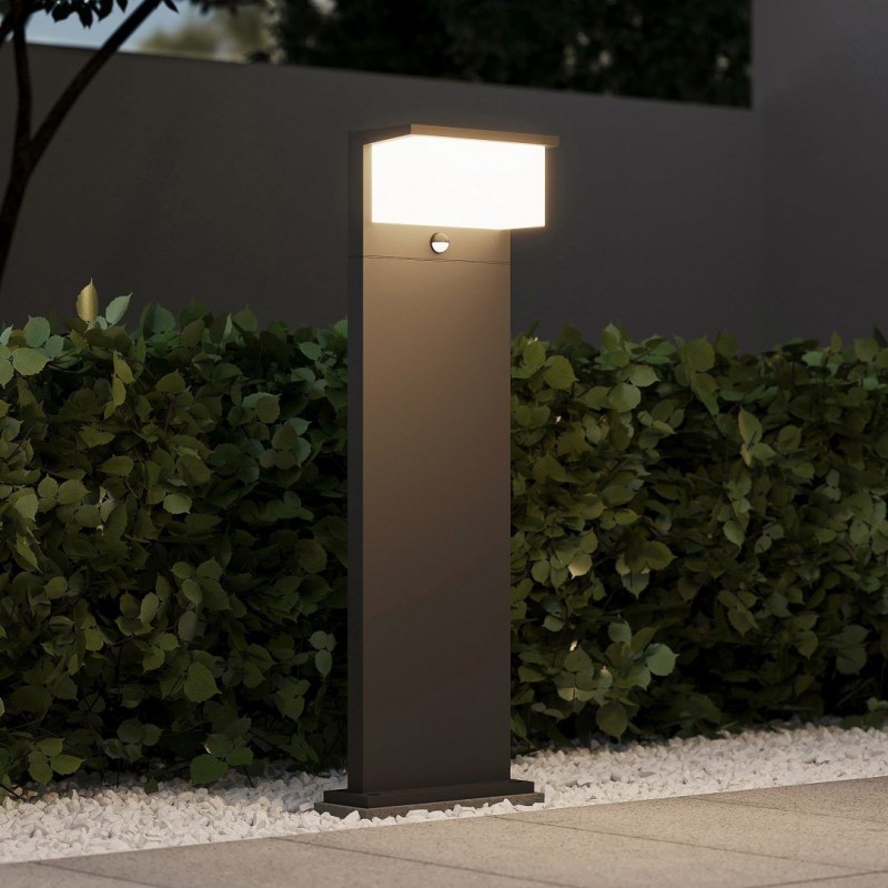 - Nestos - Anthracite LED Post with Sensor IP 54 Trio-440969142 - Nestos - Anthracite LED Post with Sensor IP 54