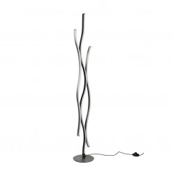 Blaze - Brushed Aluminium & Black CCT Floor Lamp Blaze - Brushed Aluminium & Black CCT Floor Lamp