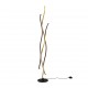 Trio-441210308 - Blaze - Matt Brass & Black CCT Floor Lamp