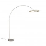 Amador - Matt Nickel CCT Floor Lamp
