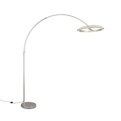 Amador - Matt Nickel CCT Floor Lamp