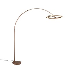 Amador - Coffee CCT Floor Lamp