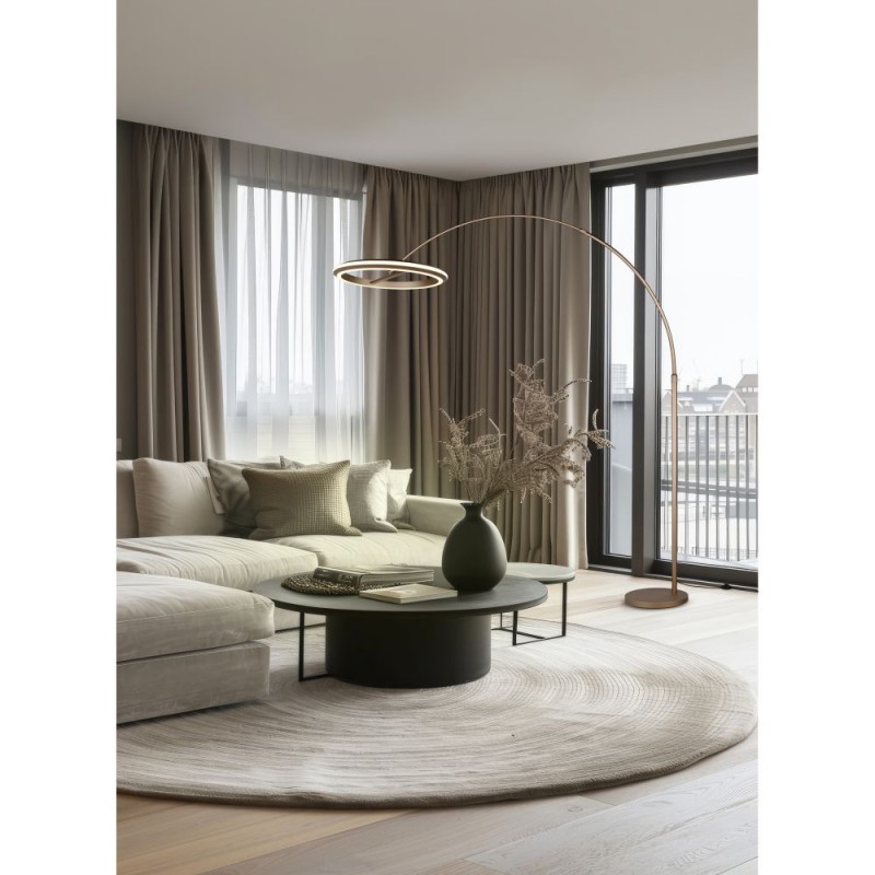 Trio-442410165 - Amador - Coffee CCT Floor Lamp