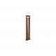 - Salmon - Anthracite LED Bollard with Wood Imitation Trio-446960135 - Salmon - Anthracite LED Bollard with Wood Imitation