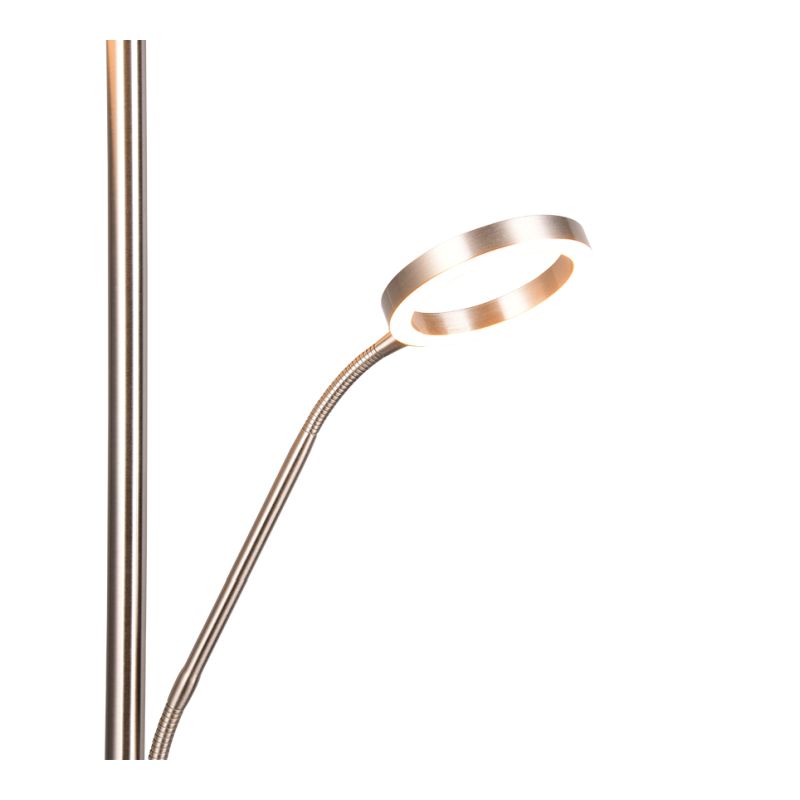 - Willis - Matt Nickel Mother & Child CCT Floor Lamp Trio-449510207 - Willis - Matt Nickel Mother & Child CCT Floor Lamp