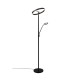 - Willis - Matt Black Mother & Child CCT Floor Lamp Trio-449510232 - Willis - Matt Black Mother & Child CCT Floor Lamp