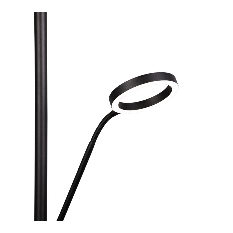 - Willis - Matt Black Mother & Child CCT Floor Lamp Trio-449510232 - Willis - Matt Black Mother & Child CCT Floor Lamp