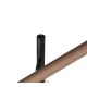 Trio-452010317 - Fiato - Matt Black 3 Light CCT Floor Lamp with Multicolour Shades
