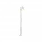 Beni - Matt White Bollard IP44