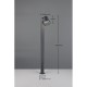 Trio-460360142 - Beni - Anthracite Bollard IP44