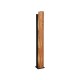 - Karuni - Wooden & Black Floor Lamp Trio-463300330 - Karuni - Wooden & Black Floor Lamp