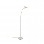 Traveller - Warm Grey & Gold Floor Lamp Traveller - Warm Grey & Gold Floor Lamp