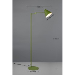 Cosima - Green Floor Lamp