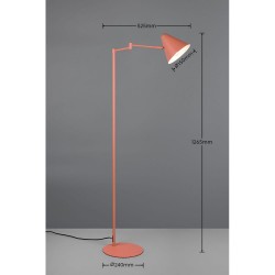 Cosima - Apricot Floor Lamp