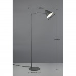 Cosima - Anthracite Floor Lamp