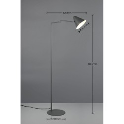 Cosima - Anthracite Floor Lamp
