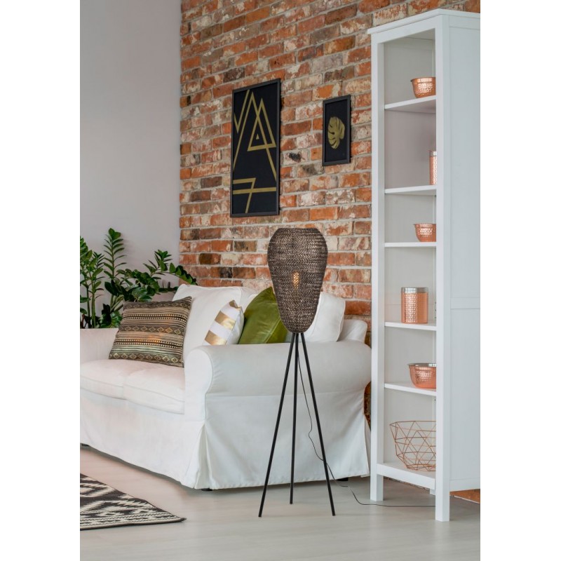 - Ziva - Old Brass Mesh Floor Lamp Trio-465300104 - Ziva - Old Brass Mesh Floor Lamp