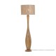 - Toba - Wood Floor Lamp with Natural Jute Trio-467200130 - Toba - Wood Floor Lamp with Natural Jute