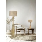 Toba - Wood Floor Lamp with Natural Jute Toba - Wood Floor Lamp with Natural Jute