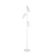 Trio-467700331 - Soka - Matt White Ribbed 3 Light Floor Lamp