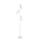 Trio-467700331 - Soka - Matt White Ribbed 3 Light Floor Lamp