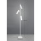 Trio-467700331 - Soka - Matt White Ribbed 3 Light Floor Lamp