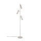 Trio-467700376 - Soka - Warm Grey Ribbed Floor Lamp
