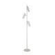 Trio-467700376 - Soka - Warm Grey Ribbed Floor Lamp