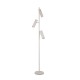 Trio-467700376 - Soka - Warm Grey Ribbed Floor Lamp