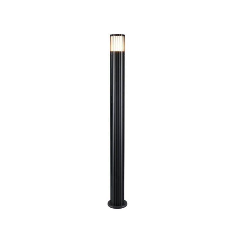 Trio-469460142 - Volga - Anthracite Bollard with White Diffuser